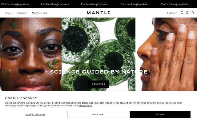 MANTLE storefront