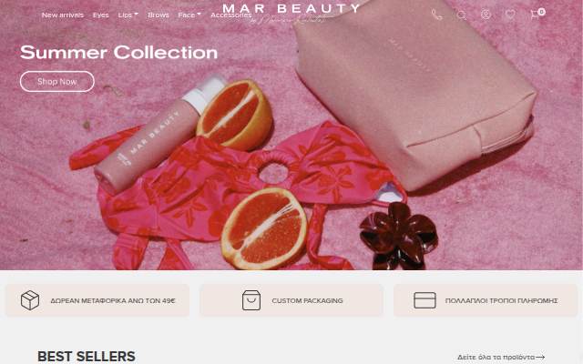 Montra da MAR Beauty