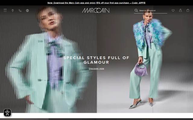 https://www.marc-cain.com/ storefront