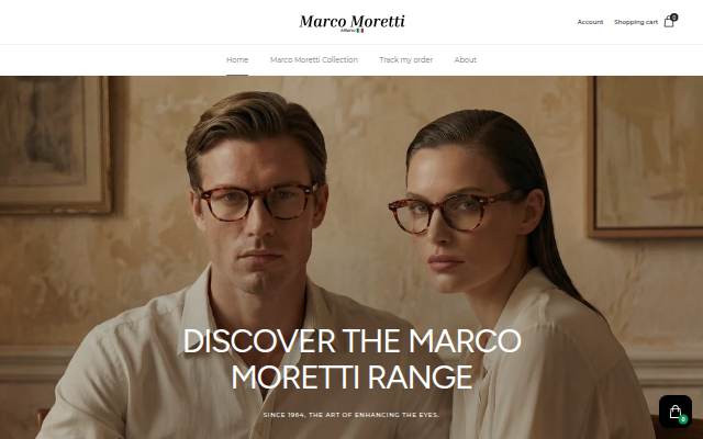 Marco Moretti storefront