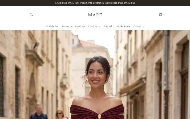 Startseite von Maré Atelier Pt