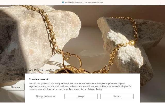 Mare D'Oro storefront
