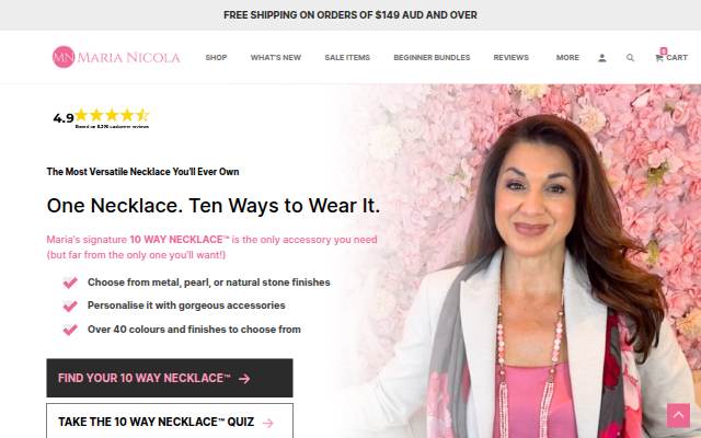 Maria Nicola storefront