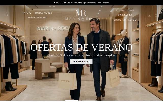 Marina Roca storefront