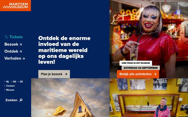 Maritiem Museum Rotterdam storefront