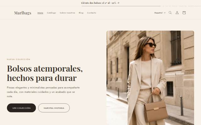 Marlbags storefront