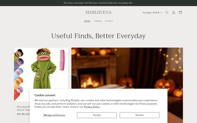 MARLOVENA storefront