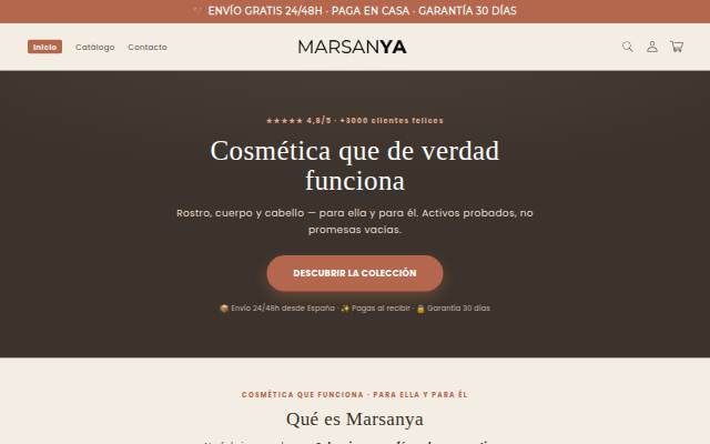 Marsanya storefront