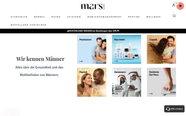 Mars By GHC storefront
