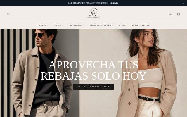 Marta Granada storefront