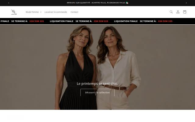 Tienda Online storefront