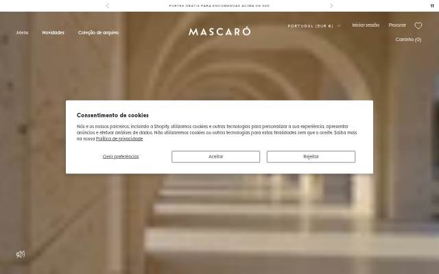 MASCARÓ storefront