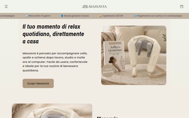 Massavia storefront