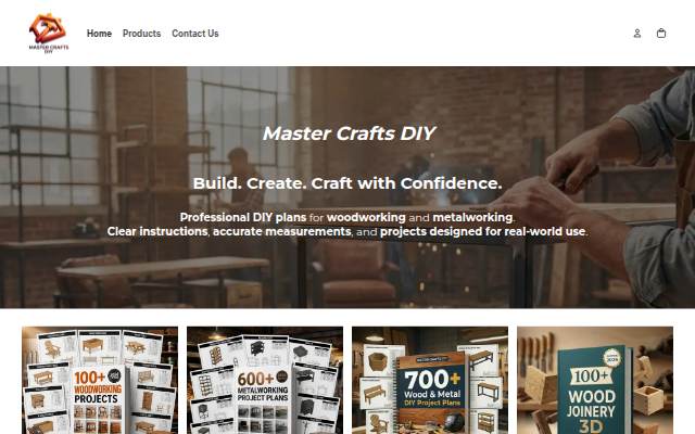 Master Crafts DIY storefront