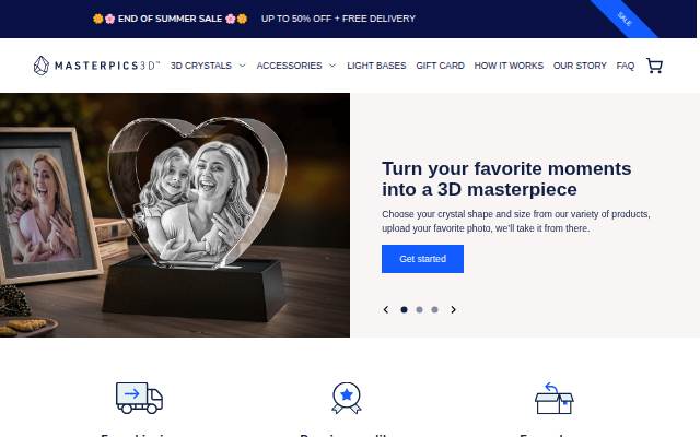 Masterpics storefront
