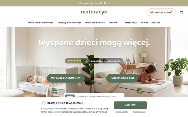 Materacyk storefront