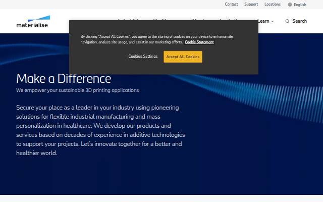 Materialise storefront