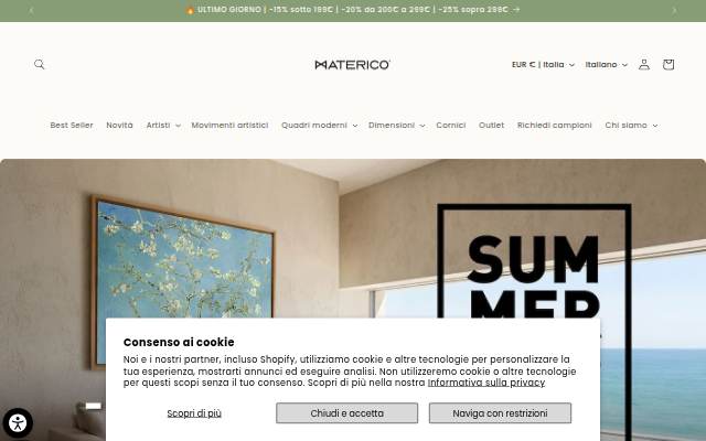 Materico storefront