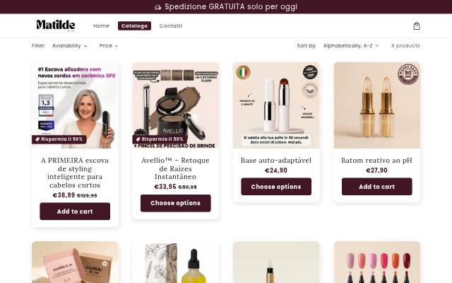 Matilde &amp; Co storefront