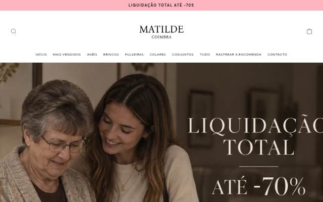 Escaparate de Matilde Coimbra