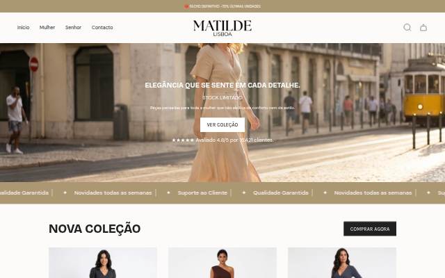 Matilde Lisboa storefront