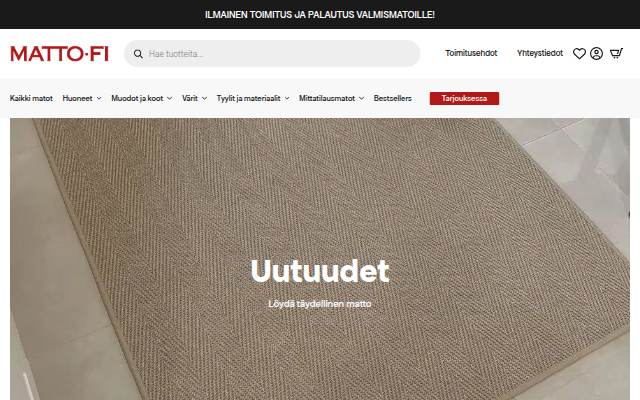 MATTO.fi storefront