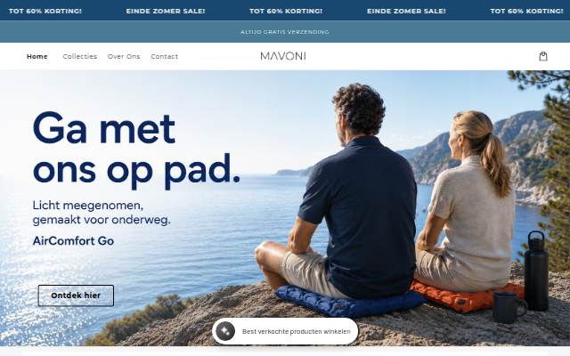 MAVONI storefront