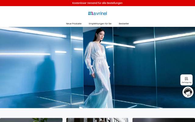 mavrinel.com storefront