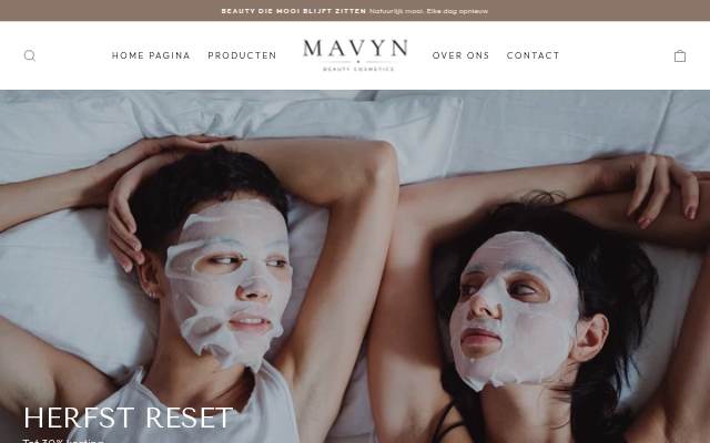 Startseite von Mavyn