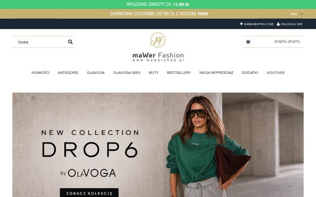 Olavoga - maWer Fashion - Butik Partnerski storefront
