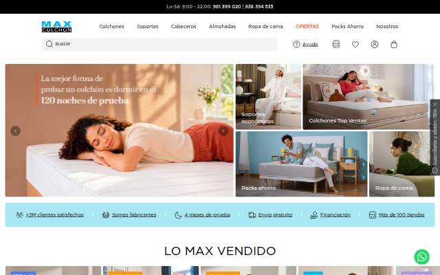 Colchones y Somieres al Mejor Precio storefront