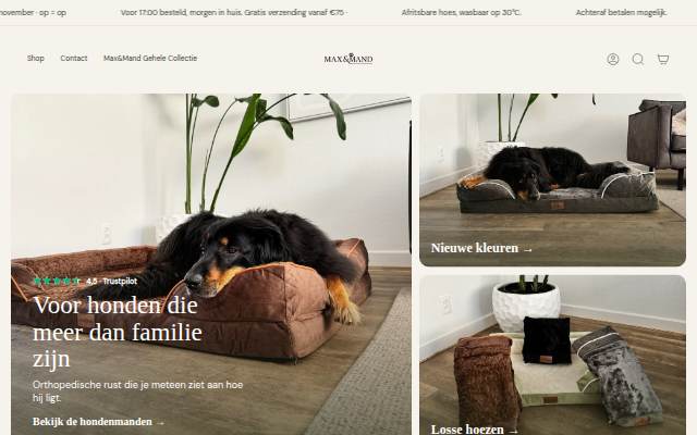 Max&amp;Mand storefront