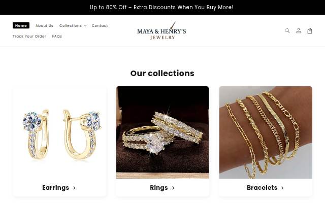 Montra da Maya &amp; Henry's Jewelry