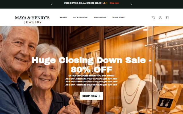 Maya &amp; henry's 1952 storefront