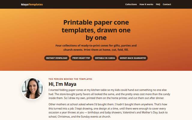 Maya Templates storefront