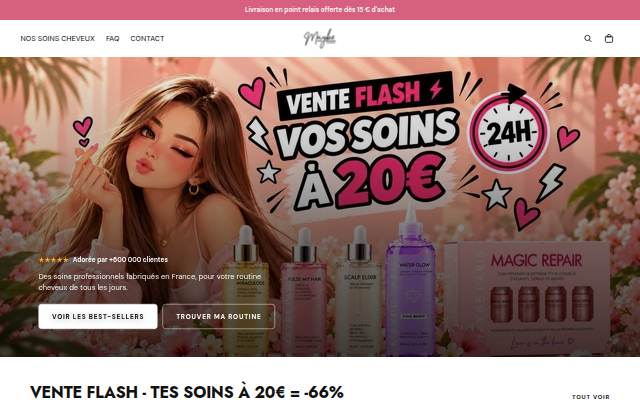 Startseite von MAYBE PARIS