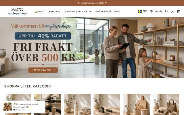 Maybeperhaps storefront