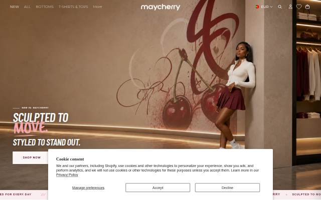 Maycherry storefront