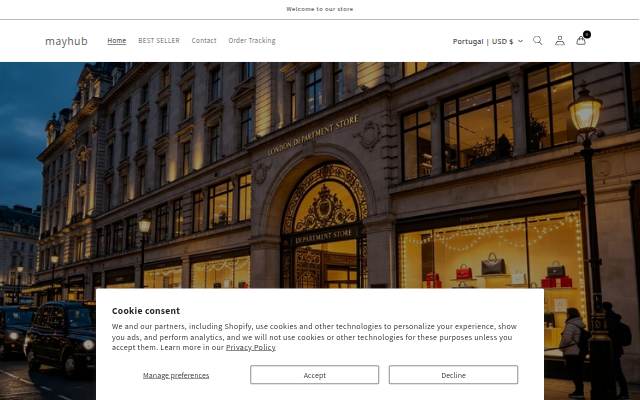 mayhub storefront