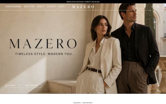 Mazero storefront