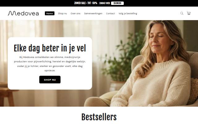 Medovea storefront