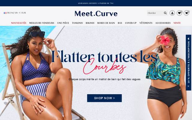 MeetCurve storefront
