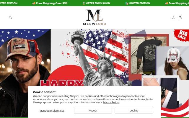 MeewLoro storefront