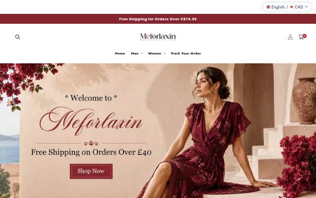 meforlaxin storefront