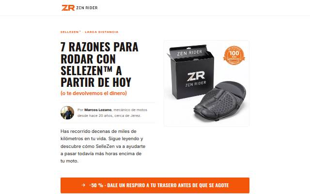 ZenRider storefront
