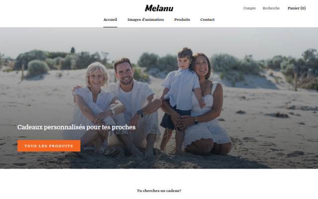 Startseite von Melanu FR