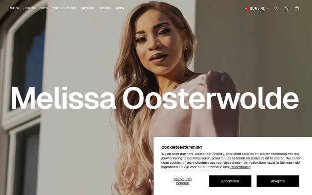 Melissa Oosterwolde storefront
