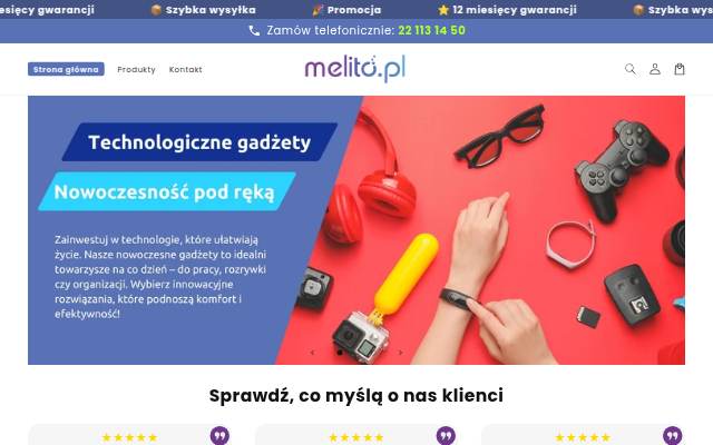 MELITO.PL storefront