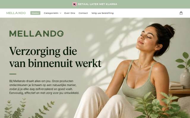 Mellando storefront