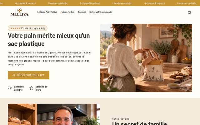Melliva storefront